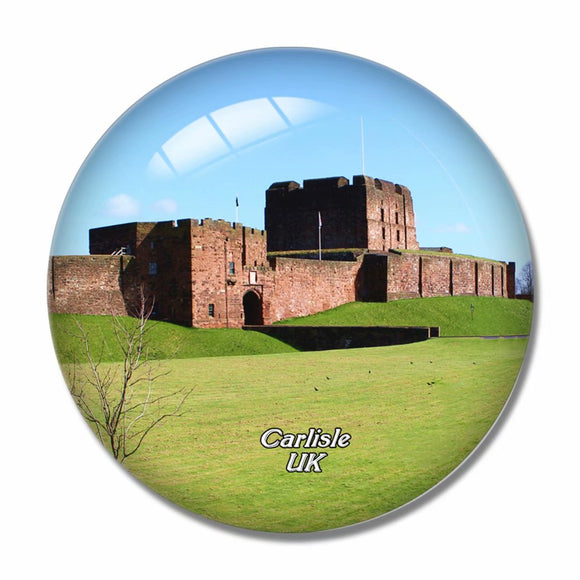 UK England Carlisle Castle 3D Fridge Magnet Crystal Glass