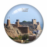 Oman Muscat 3D Fridge Magnet Crystal Glass