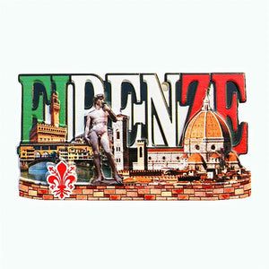 Florence Italy Fridge Magnet 3D Resin