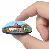 China Summer Palace Beijing 3D Fridge Magnet Crystal Glass