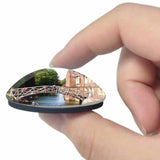 UK England Cambridge The River Cam 3D Fridge Magnet Crystal Glass