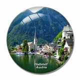 Austria Hallstatt 3D Fridge Magnet Crystal Glass