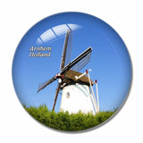 Holland Open Air Museum Arnhem 3D Fridge Magnet Crystal Glass