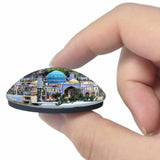 Iran Qom Landscape 3D Fridge Magnet Crystal Glass