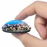 Croatia Rijeka 3D Fridge Magnet Crystal Glass