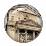 Italy Verbania Church 3D Fridge Magnet Crystal Glass