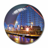 UK England Blackpool The Big One 3D Fridge Magnet Crystal Glass