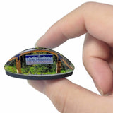 Philipsburg Gem Mountain Sapphire Mine Montana USA 3D Fridge Magnet Crystal Glass