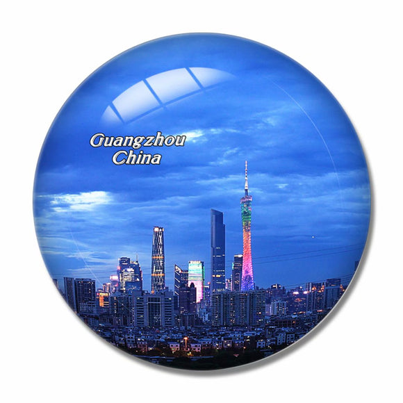 China Guangzhou 3D Fridge Magnet Crystal Glass