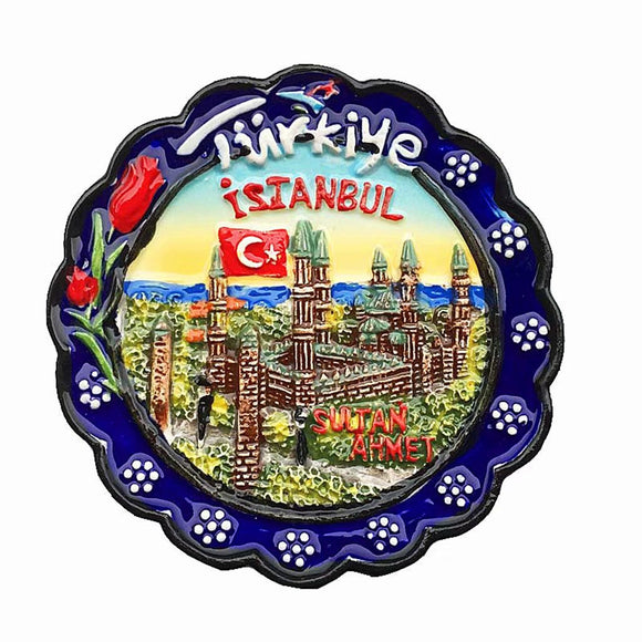 Sultan Ahmet Istanbul Turkey Fridge Magnet 3D Resin