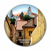 Old Town Bratislava Slovakia 3D Fridge Magnet Crystal Glass