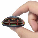 Korea Hanok 3D Fridge Magnet Crystal Glass