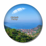 Turkey Oludeniz 3D Fridge Magnet Crystal Glass