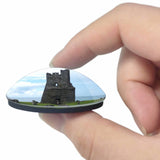 UK England Aberystwyth Castle Aberystwyth 3D Fridge Magnet Crystal Glass