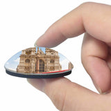 UK England Westminster Abbey London 3D Fridge Magnet Crystal Glass