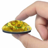 Holland Sunflower Van Gogh 3D Fridge Magnet Crystal Glass