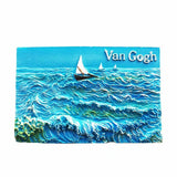 Van Gogh Sailboat Netherlands Holland Fridge Magnet 3D Resin