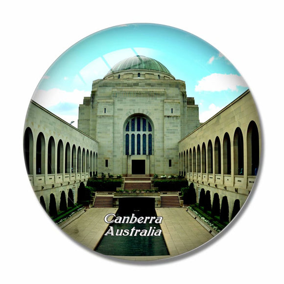 Australian War Memorial Canberra 3D Fridge Magnet Crystal Glass