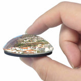 Portugal Pico Fort Madeira 3D Fridge Magnet Crystal Glass