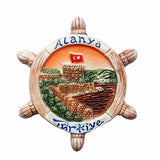 Alanya Turkey Fridge Magnet 3D Resin