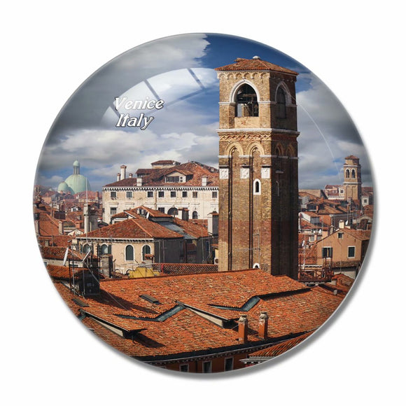 Architecture Venice Italy 3D Fridge Magnet Crystal Glass