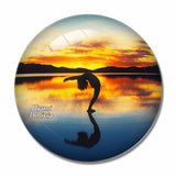 Bolivia Uyuni 3D Fridge Magnet Crystal Glass