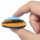 Tanzania Savannah 3D Fridge Magnet Crystal Glass