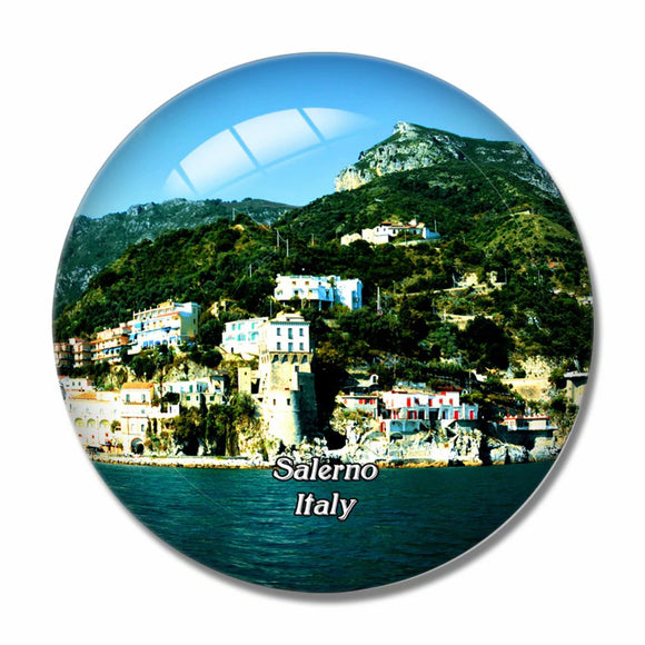 Italy Salerno Amalfi Coast 3D Fridge Magnet Crystal Glass