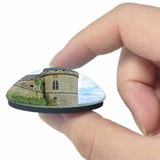 France Hautefort Castle 3D Fridge Magnet Crystal Glass