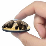 Namibia Elephant 3D Fridge Magnet Crystal Glass