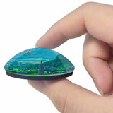 Vietnam Trang An Grottoes Ninh Binh 3D Fridge Magnet Crystal Glass