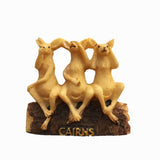 Kangaroo Cairns Australia Fridge Magnet 3D Resin