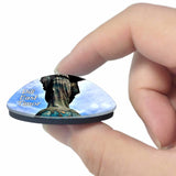 Cristo Rei Dili East Timor 3D Fridge Magnet Crystal Glass