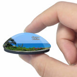 China Sanya 3D Fridge Magnet Crystal Glass