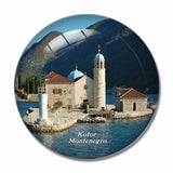 Montenegro Island Perast Kotor 3D Fridge Magnet Crystal Glass