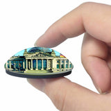 Germany Reichstag Building Berlin 3D Fridge Magnet Crystal Glass