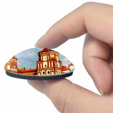 Mir Castle Complex Grodno Belarus 3D Fridge Magnet Crystal Glass