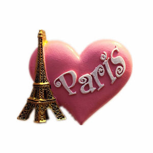 Paris France Fridge Magnet 3D Resin