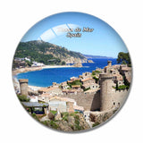 Spain Tossa de Mar 3D Fridge Magnet Crystal Glass