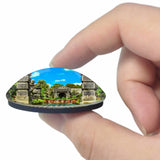 UK England Arundel Gardens 3D Fridge Magnet Crystal Glass