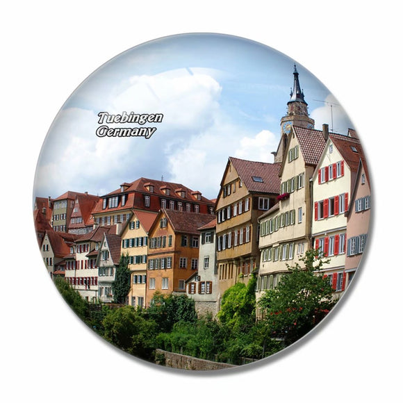 Germany Tuebingen 3D Fridge Magnet Crystal Glass