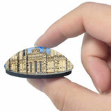 UK England Wells Cathedral 3D Fridge Magnet Crystal Glass