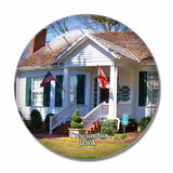 USA America Alabama Tuscumbia Ivy Green 3D Fridge Magnet Crystal Glass