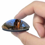 USA America Mount Ida Crystal Mines Arkansas 3D Fridge Magnet Crystal Glass