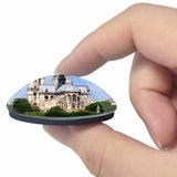 France Cite Island Paris 3D Fridge Magnet Crystal Glass