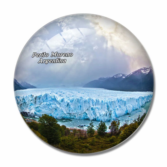 Perito Moreno Glacier Bay National Park Argentina 3D Fridge Magnet Crystal Glass