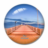 Pier Park Panama 3D Fridge Magnet Crystal Glass