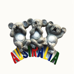 Koala Australia Fridge Magnet 3D Resin