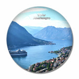 Montenegro Kotor Yacht 3D Fridge Magnet Crystal Glass