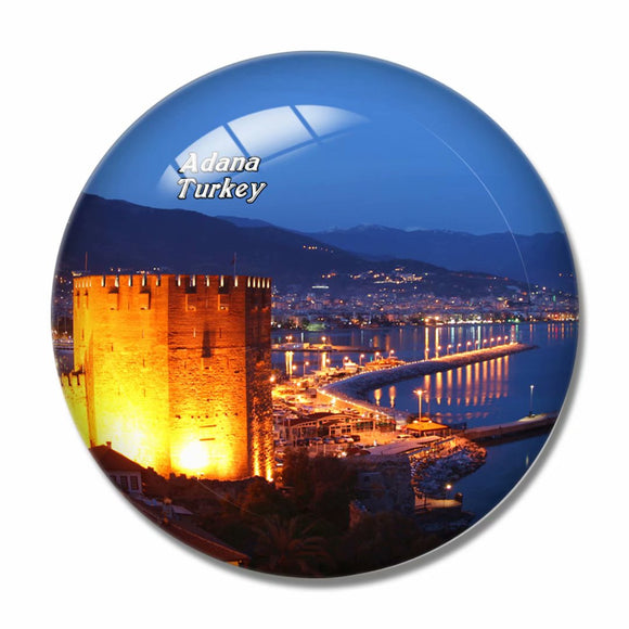 Turkey Alanya 3D Fridge Magnet Crystal Glass